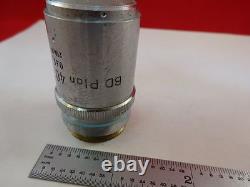 Microscope Part Nikon Objective Bd Plan 40x Optics As Is Bin#m3-b-34
