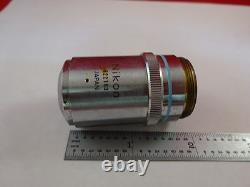 Microscope Part Nikon Objective Bd Plan 40x Optics As Is Bin#m3-b-34
