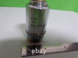 Microscope Part Nikon Objective M Plan 40x Optics As Is Bin#72-50 Microscope Part Nikon Objective M Plan 40x Optics As Is Bin#72-50