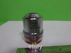 Microscope Part Objective Nikon Japan Bd 5x Plan Optics As Is #af-e-06