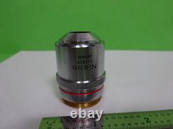 Microscope Part Objective Nikon Japan Bd 5x Plan Optics As Is #af-e-06