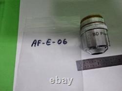 Microscope Part Objective Nikon Japan Bd 5x Plan Optics As Is #af-e-06
