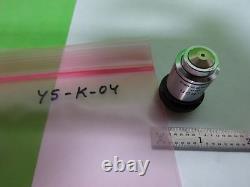 Microscope Part Objective Nikon M100 Plan Japan Optics As Is Bin#y5-k-04