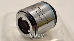 Mint M Plan 40 / 0.4 ULWD 210/0 WD 15 Microscope Objective Lens RMS 34849