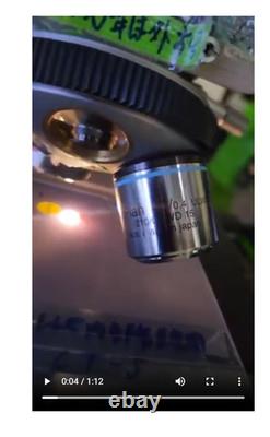 Mint M Plan 40 / 0.4 ULWD 210/0 WD 15 Microscope Objective Lens RMS 34849