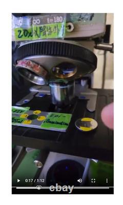 Mint M Plan 40 / 0.4 ULWD 210/0 WD 15 Microscope Objective Lens RMS 34849