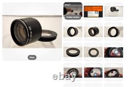 Mint Nikon ED Plan 1x Microscope Objective Lens for Stereo Microscope 34666