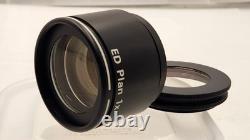 Mint Nikon ED Plan 1x Microscope Objective Lens for Stereo Microscope 34666