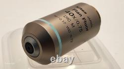 Mint Nikon Microscope Objective Plan Fluor 40x 0.75 DIC M? /0.17 WD RMS 34337