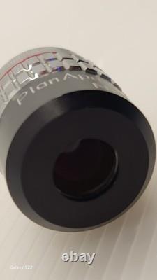 Mint Nikon Plan Apo 4x/0.20 160/- BLACK Red Stripe Microscope Objective 34164 Mint Nikon Plan Apo 4x/0.20 160/- BLACK Red Stripe Microscope Objective 34164