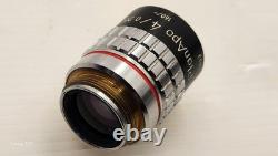 Mint Nikon Plan Apo 4x/0.20 160/- BLACK Red Stripe Microscope Objective 34164