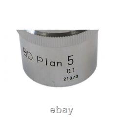 NIKON BP Plan 5 0.1 210/0 Objective lens Microscope Lens limited From JAPAN