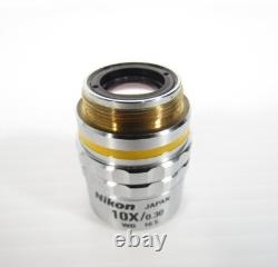 NIKON CF Plan 10X/0.30? /0 EPI OBJECTIVE Interferometry Microscope