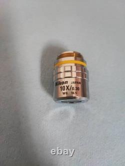 NIKON CF Plan EPI Microscope Objective Lens 10x 0.30 WD 16.5 Infinity 0