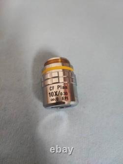 NIKON CF Plan EPI Microscope Objective Lens 10x 0.30 WD 16.5 Infinity 0