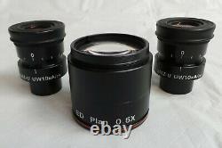 NIKON ED PLAN 0.5X OBJECTIVE and EyePieces