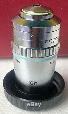 NIKON PLAN APO 40 x 0.95 WD 0.14 OBJECTIVE Eclipse Microscope E200 E400 E600