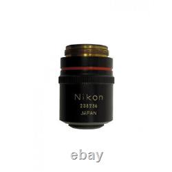 NIKON Plan 4 Microscope Objective Lens 0.1 160/- / 238236 limited From JAPAN