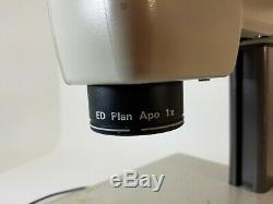 NIKON SMZ-U ZOOM 110 MICROSCOPE 2X UW10XA/24 ED PLAN 0.75X 1.25X H-III Camera