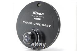 Near MINT? Nikon Phase Contrast Condenser 1.25 Turret Microscope From JAPAN