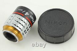 Near MINT Nikon Plan 4/0.13 160/- Microscope Objective From JAPAN