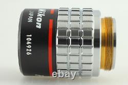 Near MINT Nikon Plan 4/0.13 160/- Microscope Objective From JAPAN