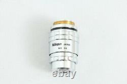 Near Mint Nikon CF Plan 1.5x/0.045 INF/0 Epi WD 3.6 Microscope Lens 3604