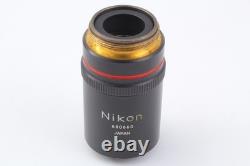 Near Mint Nikon Plan Apo 4x / 0.16 160 / TL Microscope Objective from Japan