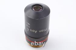 Near Mint Nikon Plan Apo 4x / 0.16 160 / TL Microscope Objective from Japan