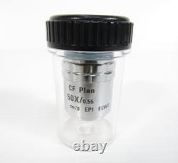 New NIKON CF Plan 50X/0.55? /0 EPI ELWD OBJECTIVE Interferometry Microscope