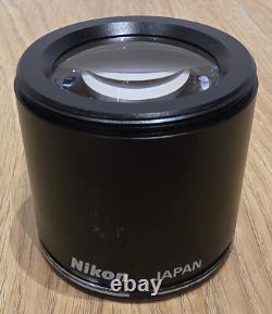 Nikon 1x Plan objective for SMZ microscopes