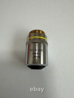 Nikon 350371 M Plan 10 0.25 210/0 Microscope Objective