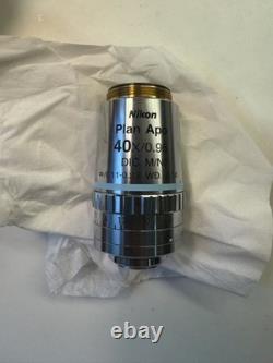 Nikon 40x Plan Apo Microscope Objective 0.11-0.23 N. A. 0.95 DIC M/N2
