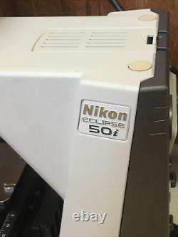 Nikon 50i Eclipse Microscope for Clinical or Research 4/10/20/40 Plan Objectives