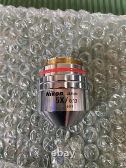 Nikon 5X/0.13 CF Plan Microscope Lens