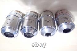 Nikon 5x 10x 20x 40x BD 210/0 Microscope Objective M26 M Plan Optiphot