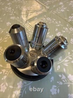 Nikon AFX-IIA Microscope Nosepiece M Plan 5x 10x 20x 40x 60x Objective 210
