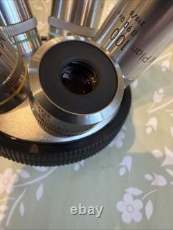 Nikon AFX-IIA Microscope Nosepiece M Plan 5x 10x 20x 40x 60x Objective 210
