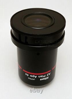 Nikon AZ Plan Apo Objectives 0.5x, 1x and 4x AZ100 Multizoom Microscope Lenses