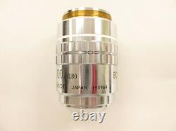 Nikon BD Plan 100X 100/0.8 ELWD 210/0 Metal Microscope Objective Lens 26M thread