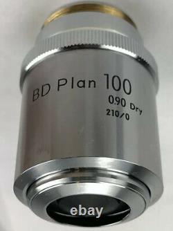Nikon BD Plan 100x/0.90 Dry 210/0 Microscope Objective 26mm Thread 110% Refund