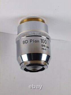 Nikon BD Plan 100x LWD /0.90 Long Working Distance 210 TL Microscope Objective