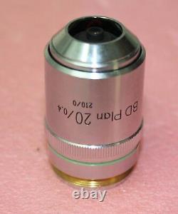 Nikon BD Plan 20 / 0.4 210mm Microscope Objective