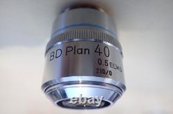Nikon BD Plan 40x/0.5 ELWD 210/0 Microscope Objective M26 Optiphot