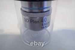 Nikon BD Plan 40x/0.5 ELWD 210/0 Microscope Objective M26 Optiphot