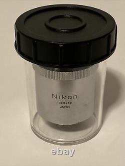 Nikon BD Plan 60x Dry 210 Metallurgical Microscope Objective