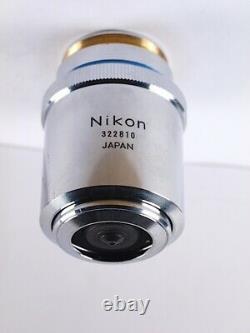 Nikon BD Plan 60x Dry 210 TL Metallurgical Microscope Objective