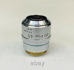 Nikon BD Plan ELWD 40x/0.5 Microscope Objective Lens 210mm