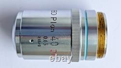 Nikon BD plan 40x / 0.65, DIC, 210 / 0 microscope objective