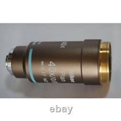 Nikon Biological Microscope Objective Lens CFI E Plan 40 EX Limited From JAPAN